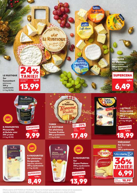 Kaufland - gazetka promocyjna Oferta Kaufland - Smak Świąt od czwartku 27.11 do wtorku 09.12 - strona 7