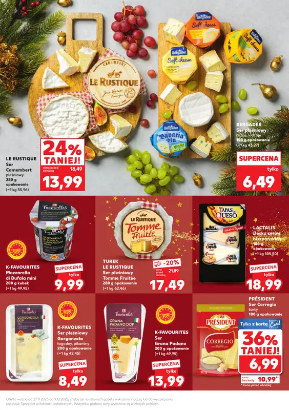 Kaufland - gazetka promocyjna Oferta Kaufland - Smak Świąt od czwartku 27.11 do wtorku 09.12 - strona 7
