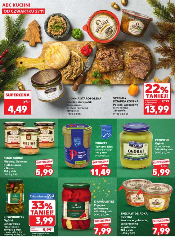 Kaufland - gazetka promocyjna Oferta Kaufland - Smak Świąt od czwartku 27.11 do wtorku 09.12 - strona 8