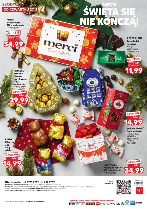 Kaufland - gazetka promocyjna Oferta Kaufland - Smak Świąt od czwartku 27.11 do wtorku 09.12 - strona 20