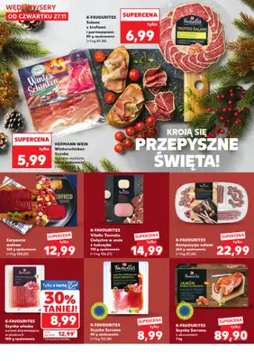 Kaufland - gazetka promocyjna Oferta Kaufland - Smak Świąt od czwartku 27.11 do wtorku 09.12 - strona 6