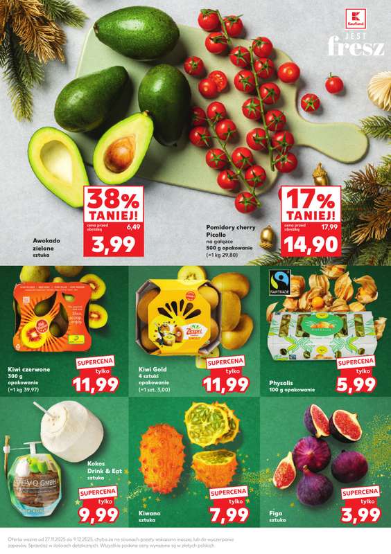 Kaufland - gazetka promocyjna Oferta Kaufland - Smak Świąt od czwartku 27.11 do wtorku 09.12 - strona 3
