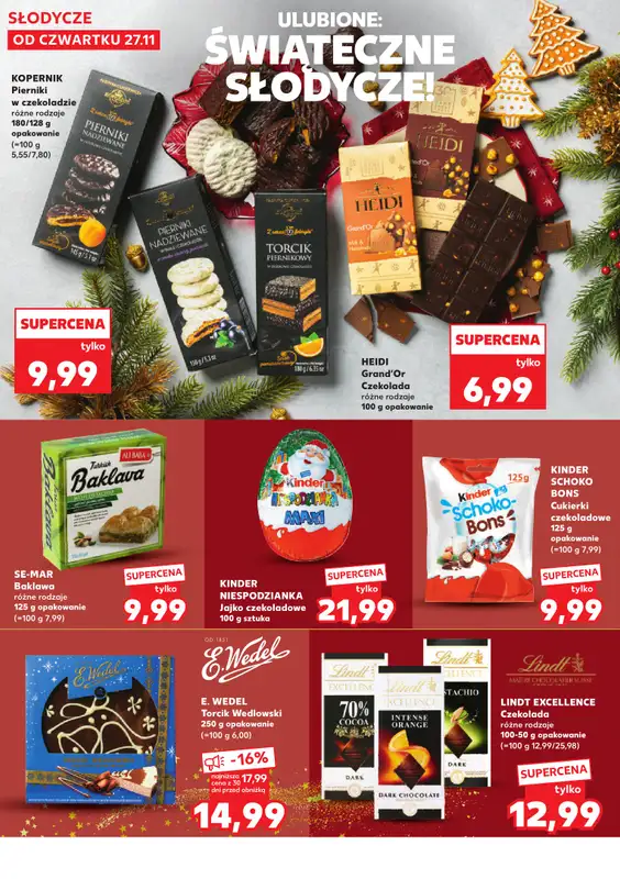Kaufland - gazetka promocyjna Oferta Kaufland - Smak Świąt od czwartku 27.11 do wtorku 09.12 - strona 18