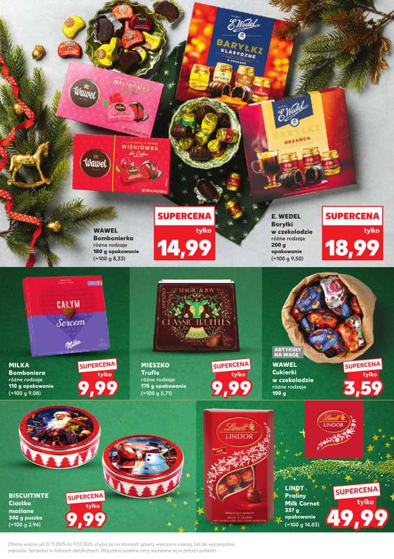 Kaufland - gazetka promocyjna Oferta Kaufland - Smak Świąt od czwartku 27.11 do wtorku 09.12 - strona 19