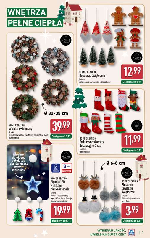 Aldi - gazetka promocyjna Wyjątkowe prezenty w super cenach! od niedzieli 23.11 do soboty 29.11 - strona 7