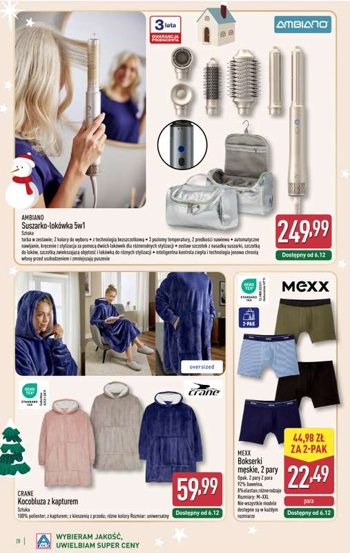 Aldi - gazetka promocyjna Wyjątkowe prezenty w super cenach! od niedzieli 23.11 do soboty 29.11 - strona 28