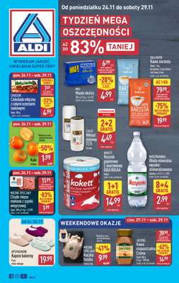 Aldi - gazetka promocyjna Pełny katalog! od poniedziałku 24.11 do soboty 29.11