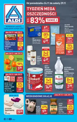 Aldi - gazetka promocyjna Pełny katalog! od poniedziałku 24.11 do soboty 29.11