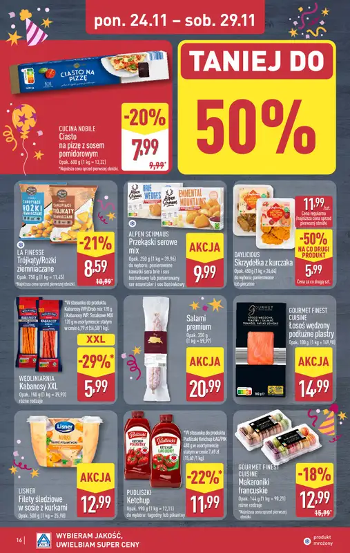 Aldi - gazetka promocyjna Pełny katalog! od poniedziałku 24.11 do soboty 29.11 - strona 16