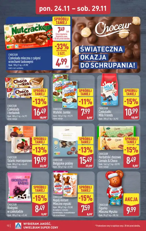 Aldi - gazetka promocyjna Pełny katalog! od poniedziałku 24.11 do soboty 29.11 - strona 12