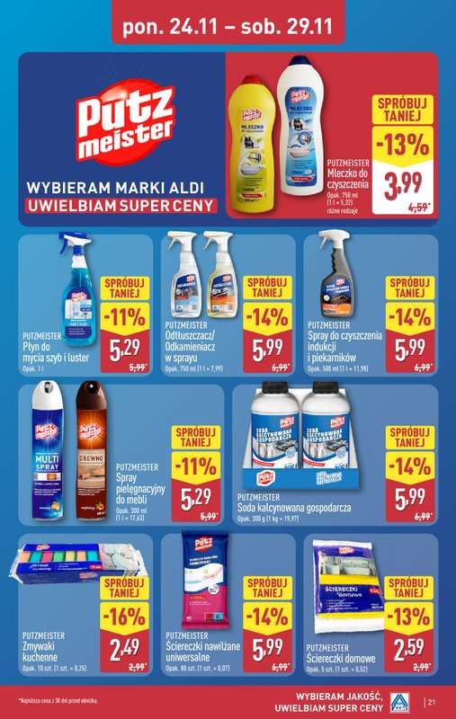 Aldi - gazetka promocyjna Pełny katalog! od poniedziałku 24.11 do soboty 29.11 - strona 21