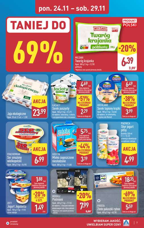 Aldi - gazetka promocyjna Pełny katalog! od poniedziałku 24.11 do soboty 29.11 - strona 7