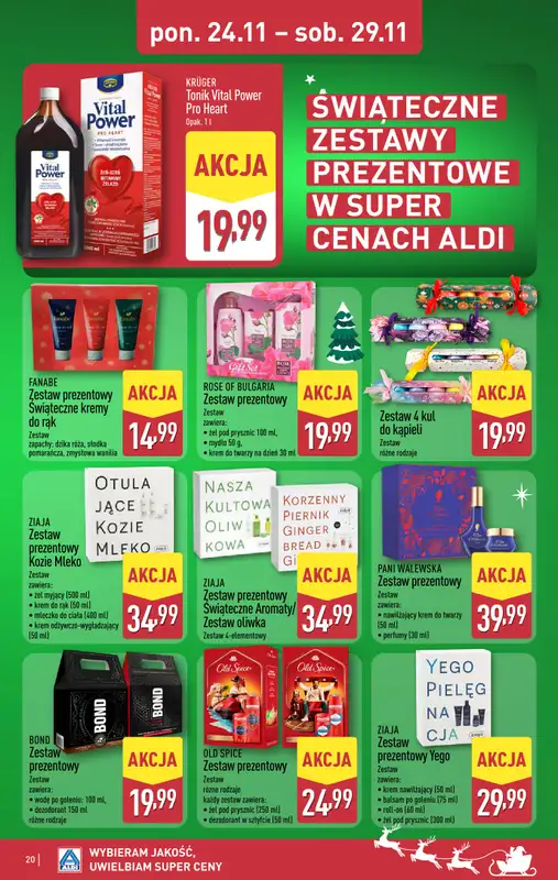 Aldi - gazetka promocyjna Pełny katalog! od poniedziałku 24.11 do soboty 29.11 - strona 20