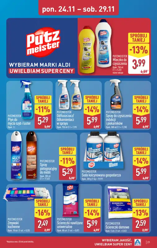 Aldi - gazetka promocyjna Pełny katalog! od poniedziałku 24.11 do soboty 29.11 - strona 21