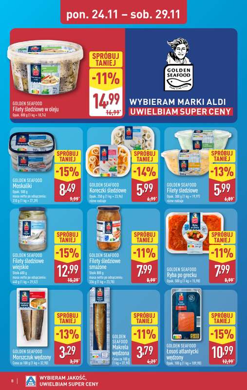 Aldi - gazetka promocyjna Pełny katalog! od poniedziałku 24.11 do soboty 29.11 - strona 8
