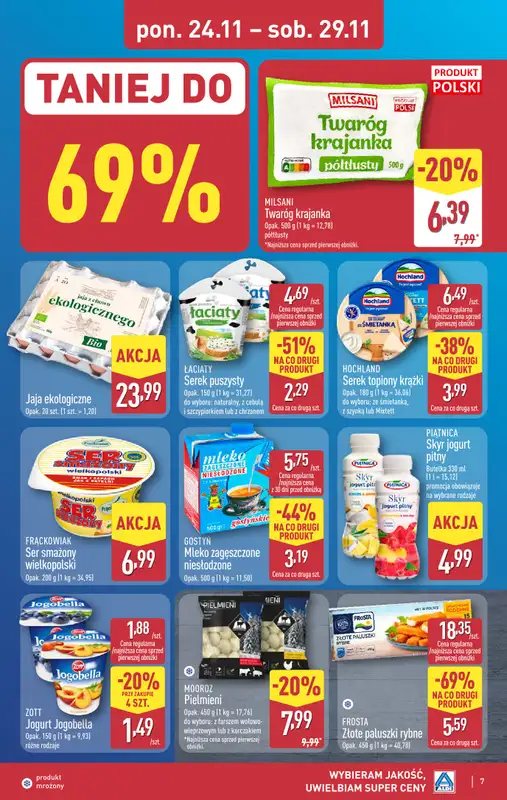 Aldi - gazetka promocyjna Pełny katalog! od poniedziałku 24.11 do soboty 29.11 - strona 7