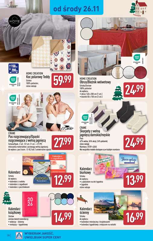 Aldi - gazetka promocyjna Pełny katalog! od poniedziałku 24.11 do soboty 29.11 - strona 28