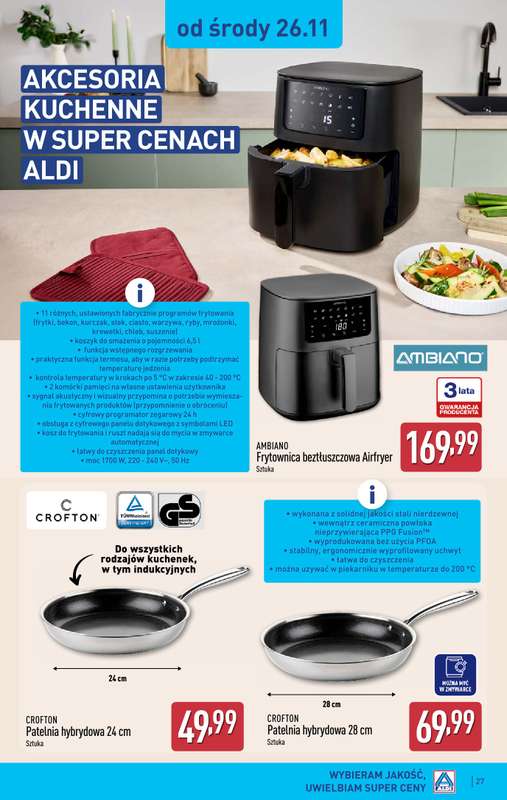 Aldi - gazetka promocyjna Pełny katalog! od poniedziałku 24.11 do soboty 29.11 - strona 27