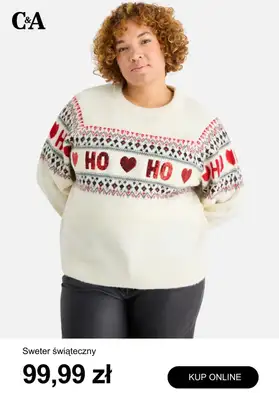 Prezenty - gazetka promocyjna C&A | Swetry świąteczne od 99,99 zł od piątku 21.11  - strona 7
