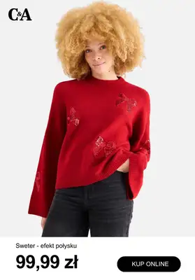Prezenty - gazetka promocyjna C&A | Swetry świąteczne od 99,99 zł od piątku 21.11  - strona 8