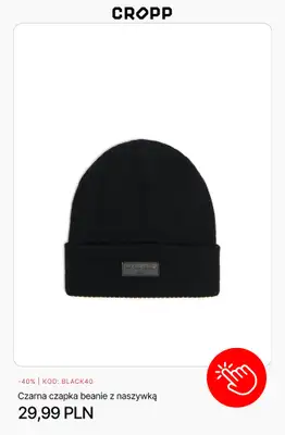 Cropp - gazetka promocyjna BLACK DROP! -40% na wybrane produkty od 160 PLN od piątku 21.11 do czwartku 27.11 - strona 10