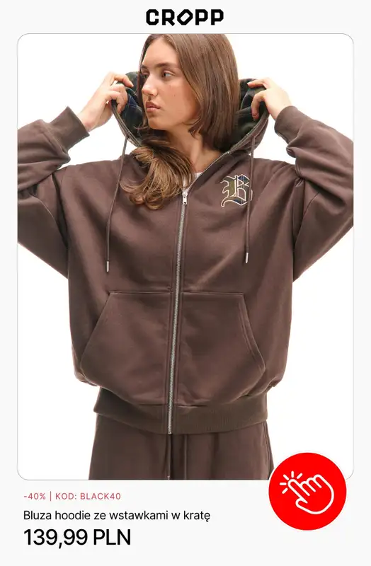 Cropp - gazetka promocyjna BLACK DROP! -40% na wybrane produkty od 160 PLN od piątku 21.11 do czwartku 27.11 - strona 5