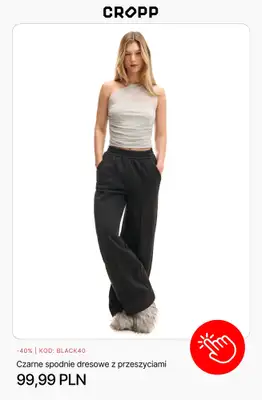 Cropp - gazetka promocyjna BLACK DROP! -40% na wybrane produkty od 160 PLN od piątku 21.11 do czwartku 27.11 - strona 3