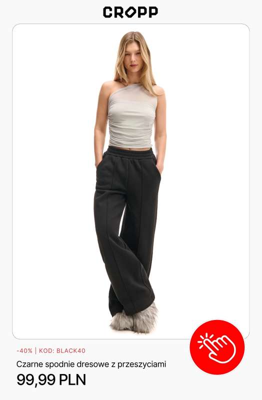 Cropp - gazetka promocyjna BLACK DROP! -40% na wybrane produkty od 160 PLN od piątku 21.11 do czwartku 27.11 - strona 3