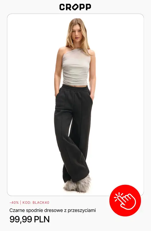 Cropp - gazetka promocyjna BLACK DROP! -40% na wybrane produkty od 160 PLN od piątku 21.11 do czwartku 27.11 - strona 3