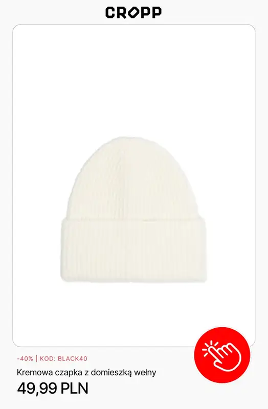 Cropp - gazetka promocyjna BLACK DROP! -40% na wybrane produkty od 160 PLN od piątku 21.11 do czwartku 27.11 - strona 7