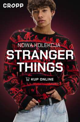 Cropp - gazetka promocyjna Stranger Things – nowa licencjonowana kolekcja! od soboty 22.11 do piątku 28.11