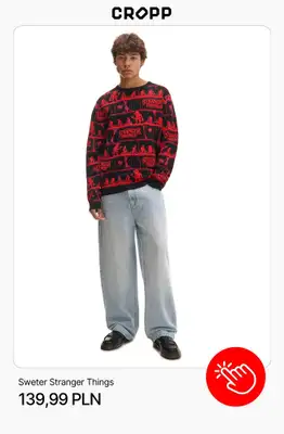 Cropp - gazetka promocyjna Stranger Things – nowa licencjonowana kolekcja! od soboty 22.11 do piątku 28.11 - strona 6