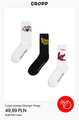 Cropp - gazetka promocyjna Stranger Things – nowa licencjonowana kolekcja! od soboty 22.11 do piątku 28.11 - strona 9
