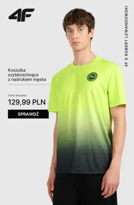 4F - gazetka promocyjna Nowa limitowana kolekcja 4F x Robert Lewandowski od soboty 22.11  - strona 6