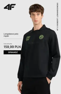 4F - gazetka promocyjna Nowa limitowana kolekcja 4F x Robert Lewandowski od soboty 22.11  - strona 3