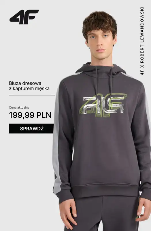 4F - gazetka promocyjna Nowa limitowana kolekcja 4F x Robert Lewandowski od soboty 22.11  - strona 7