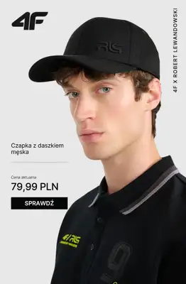 4F - gazetka promocyjna Nowa limitowana kolekcja 4F x Robert Lewandowski od soboty 22.11  - strona 4