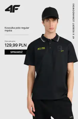 4F - gazetka promocyjna Nowa limitowana kolekcja 4F x Robert Lewandowski od soboty 22.11  - strona 8