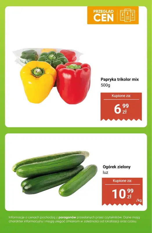 Dino - gazetka promocyjna Owoce i warzywa - przegląd cen od poniedziałku 24.11 do niedzieli 30.11 - strona 11