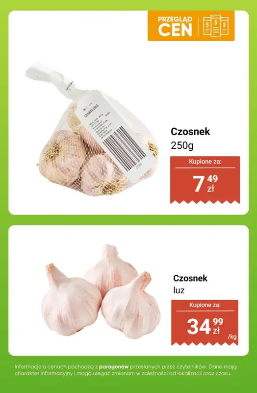 Dino - gazetka promocyjna Owoce i warzywa - przegląd cen od poniedziałku 24.11 do niedzieli 30.11 - strona 16