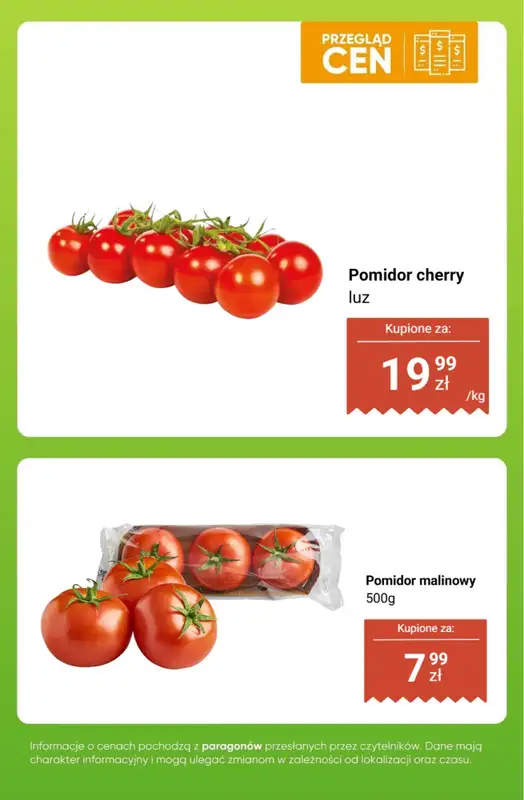 Dino - gazetka promocyjna Owoce i warzywa - przegląd cen od poniedziałku 24.11 do niedzieli 30.11 - strona 15