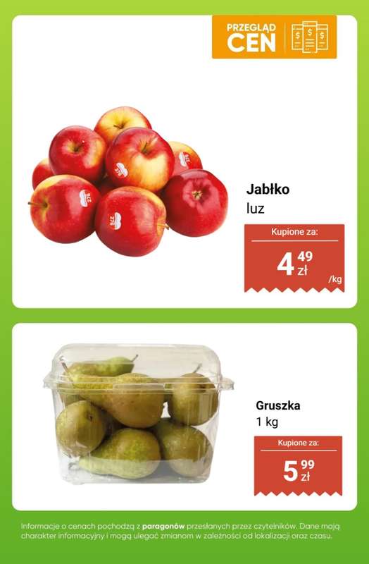 Dino - gazetka promocyjna Owoce i warzywa - przegląd cen od poniedziałku 24.11 do niedzieli 30.11 - strona 7