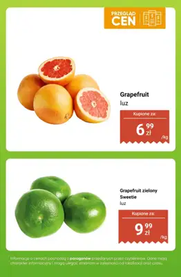 Dino - gazetka promocyjna Owoce i warzywa - przegląd cen od poniedziałku 24.11 do niedzieli 30.11 - strona 9