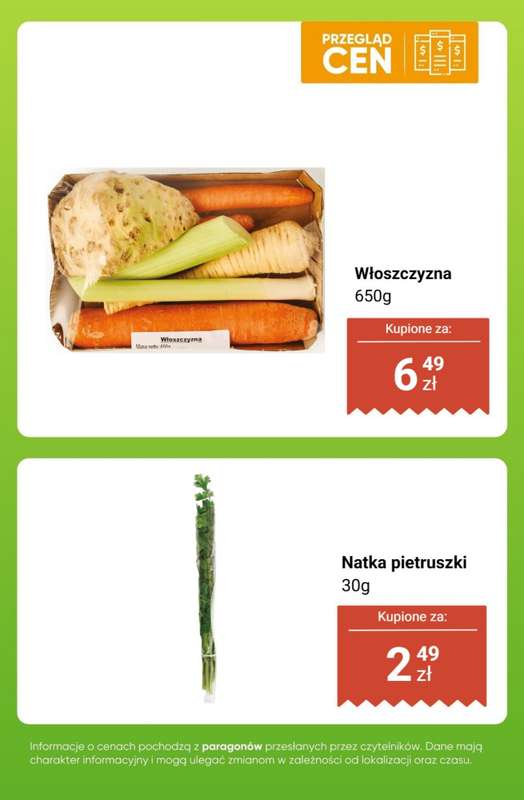 Dino - gazetka promocyjna Owoce i warzywa - przegląd cen od poniedziałku 24.11 do niedzieli 30.11 - strona 13