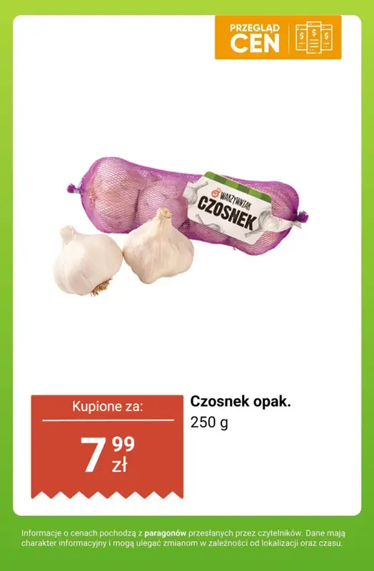 Biedronka - gazetka promocyjna Owoce i warzywa - przegląd cen od poniedziałku 24.11 do soboty 29.11 - strona 8