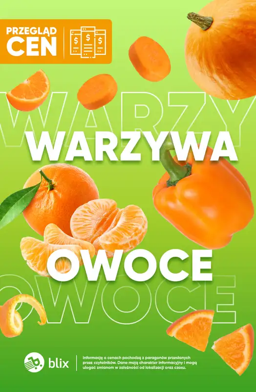 Biedronka - gazetka promocyjna Owoce i warzywa - przegląd cen  