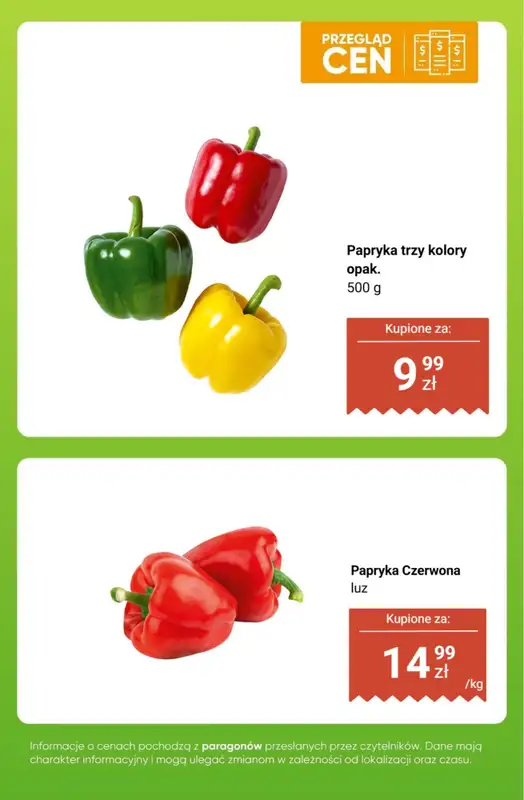 Biedronka - gazetka promocyjna Owoce i warzywa - przegląd cen od poniedziałku 24.11 do soboty 29.11 - strona 15