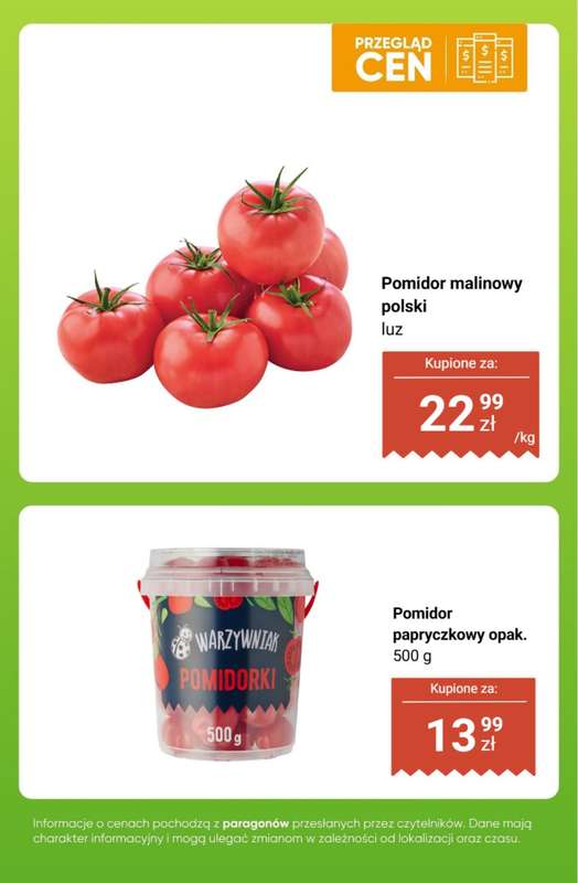 Biedronka - gazetka promocyjna Owoce i warzywa - przegląd cen od poniedziałku 24.11 do soboty 29.11 - strona 13