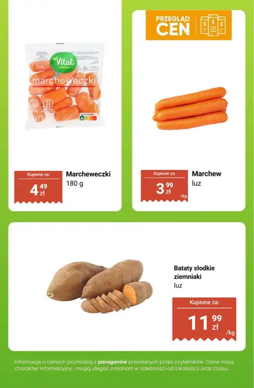 Biedronka - gazetka promocyjna Owoce i warzywa - przegląd cen od poniedziałku 24.11 do soboty 29.11 - strona 6