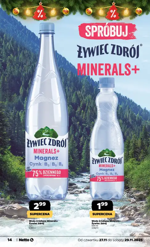 Netto - gazetka promocyjna Gazetka Spożywcza od czwartku 27.11 do soboty 29.11 - strona 14